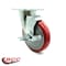 Service Caster Cooking Performance Group 359120-1100 Replacement Caster with Brake COO-SCC-20S514-PPUB-RED-TLB-TPU1 - alternate 3